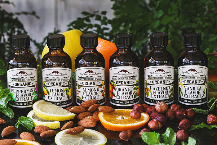 Line of Organic Flavor Extracts