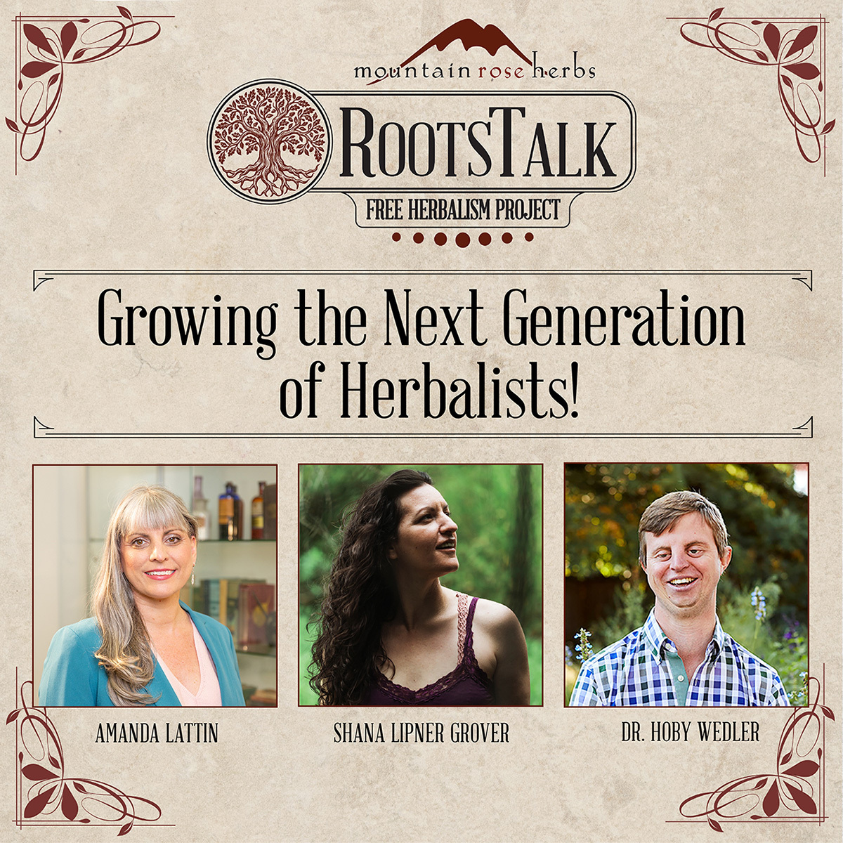 RootsTalk 2026 P:resenters