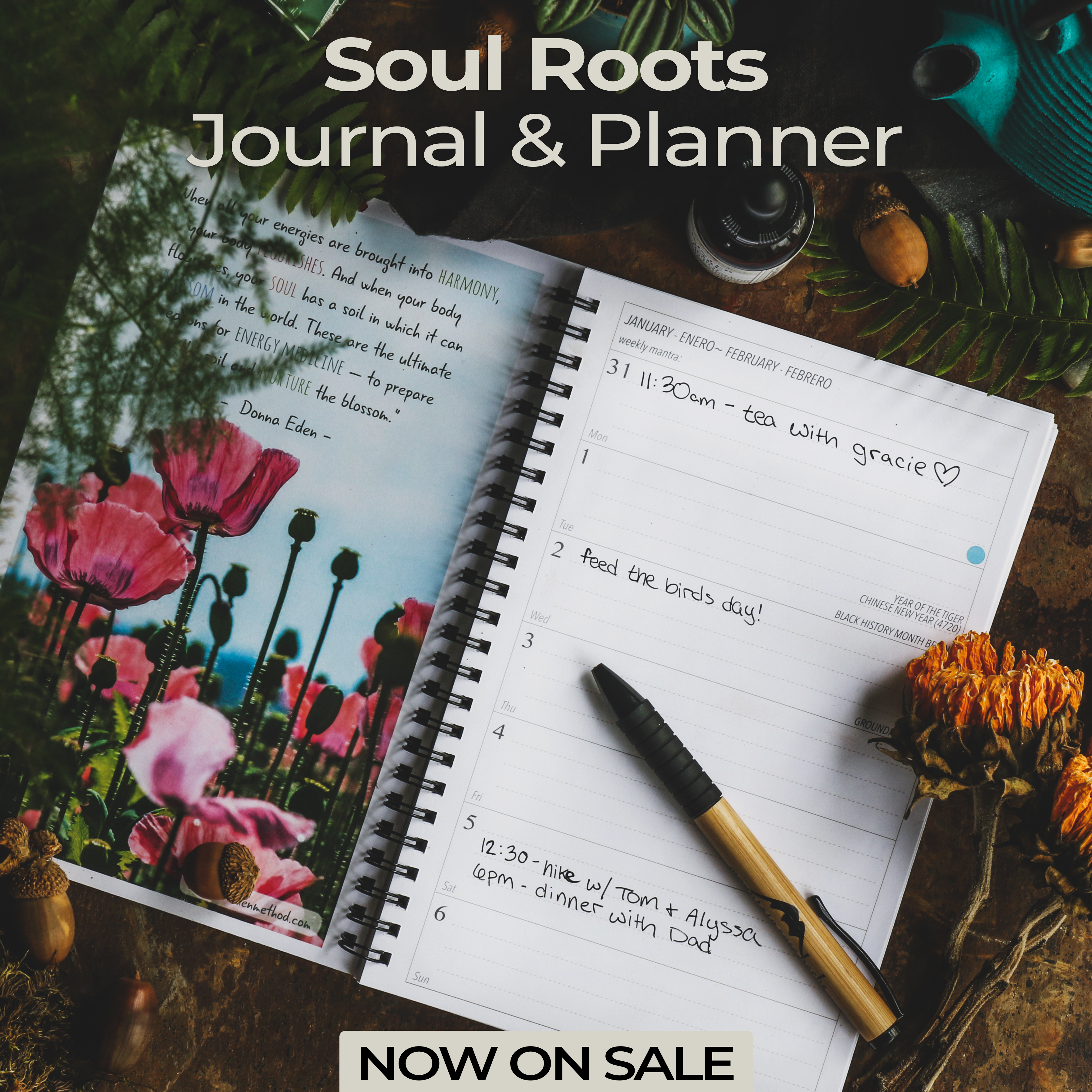 2022 Soul Roots Journal and Planner On Sale