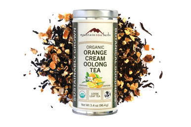 Organic Orange Cream Oolong Tea Tin