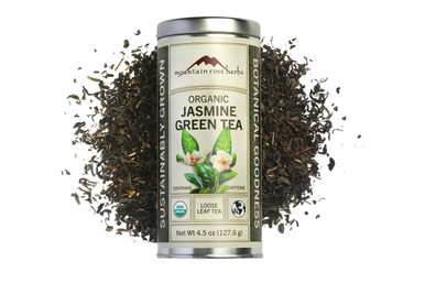 Organic Jasmine Green Tea Tin