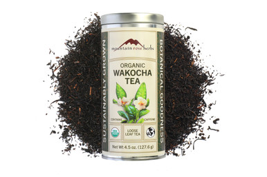 Organic Wakoch Tea Tin