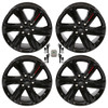   Fits all 2024 F-150
Gloss black paint finish, with "Ford Performance" white and red branded decal, clear-coated to OEM standards 
 Set of 4  -20" x 8.5" Wheels 
 Includes 4 black chrome Ford oval center caps 
 Includes M-1180-433MHZ TPMS sensor and activation tool kit 
 NOTE: Not validated for use on 2022-2024 F-150 Lightning 