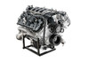The Ford Performance all-aluminum 5.0L Coyote Gen 4X crate engine is a modern 5.0L 32-valve DOHC V-8 that utilizes advanced features such as direct and port fuel injection, twin independent variable camshaft timing (Ti-VCT), high-flow aluminum cylinder heads, and 12:1 compression to deliver 460 horsepower and 420 lb.-ft. of torque (with premium fuel). The aluminum cylinder block features plasma transferred arc spray in liners, cross-bolted main bearing caps, and thick main bearing bulkheads for strength. The Gen 4X 5.0L Coyote features a single 80mm throttle body for easier packaging in various applications. 

460 hp and 420 lb.-ft. of torque
12:1 compression ratio
Hypereutectic aluminum pistons
Sintered steel connecting rods as used on the Boss 302 Mustang
Forged steel crankshaft 
Single 80 mm "drive-by-wire" throttle body
9.5 quart steel oil pan
Composite lightweight intake manifold
Mustang GT 409 stainless steel exhaust manifold RIGHT SIDE ONLY
Engine mount bosses and bell housing mount pattern common to 5.0L modular engines
For control packs see M-6017-M50HM and M-6017-M50HA
For alternator kit see M-8600-M50BALT, M-8600-M50ALTC or M-8600-M50ALTA  
10R80 flexplate included
For manual transmission flywheel please see M-6375-M50
Engine weight: 445 lbs. without front accessory drive components 
***Note: driver side exhaust flange utilizes 5.2L pattern*** 