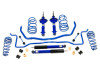 Our Mustang Suspension Kit will greatly improve the handling of your 2005-2010 Mustang. This is a complete Mustang suspension package and includes springs, dampeners, jounce bumpers, and anti-roll bars. This suspension package was carefully designed to work as an integrated system for your vehicle to provide superior handling without sacrificing ride quality.
This and every Roush suspension part is extensively engineered and tested by Roush's own performance engineers to deliver peak performance for your vehicle. Roush suspension parts are developed over many hours on the race track, slalom, lane change, skid pad, and on a wide variety of different road surfaces to provide the best combination of ride and handling. Rather than simply providing the best quality suspension parts available, Roush takes its development a step further by finely tuning its suspension offerings to the specific application as part of a whole system.