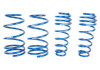 Looking for a new aggressive stance to compliment your Mustang, while still obtaining a quality ride? Look no further.
Roush Performance offers this lowering spring kit for all 2005-2014 Mustang owners, both GT and V6 applications. These springs will be a direct swap-out for your factory springs, and install in about 3 hours. Included will also be a detailed installation guide so you can get your Mustang back on the road in no time!
Not only do these springs help to provide a better ride quality, they also provide a nice aggressive stance over stock!
When added to a 2005-2014 Mustang GT (or V6 model), these springs provide a .50 inch drop over the stock ride height (Note: Ride height variance dependent upon vehicle content installed).
On 2005-2010 Mustangs, when used with the Roush Front Struts and Roush Rear Shocks, vehicle ride height will drop to roughly 1.00 inch over factory ride height.