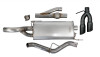 Enhance your truck's performance and appearance with the Roush F-150 Active Ready Cat-back Exhaust System, a top-quality upgrade for your stock exhaust setup. Made from sturdy, corrosion-resistant T-304 stainless steel, this system features high-flow mandrel bends for maximum airflow efficiency designed to deliver a race-inspired exhaust tone. It also includes matte black exhaust tips that not only improve the look but also add a stylish touch to your F-150.
