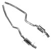 Details
2-3/4" x 3" Cat-Back Exhaust. 2011-2014 Ford Mustang GT 5.0L 4V 2011-2012 Ford Mustang GT500 5.4L 4V
3" 304 Stainless Steel Mandrel Bent Tubing
KOOKS Polished Stainless Oval Mufflers
4" Polished Stainless Tips
Connects at OEM Connection Points-using OEM Clamps(Not Included)
Will work with OEM exhaust or KOOKS Headers & X-Pipe/H-Pipe with 2-3/4" Outlet