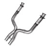Details
3" x 2-3/4" (OEM) Competition Only Stainless Steel X-Pipe. 2011-2014 Ford Mustang GT 5.0L 4V.
3" 16GA 304 Stainless Steel construction
Ball and socket style connection to Headers
Requires Kooks Long Tube Headers
Includes Clamps
2-3/4" Outlet connects to OEM exhaust re-using OEM Clamps (Not Included)