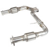 1999-2004 Ford Lightning 5.4L 2V 2-1/2" x 2-1/2" OEM Exhaust Competition Only Connection Pipe. Requires Kooks Long Tube Headers