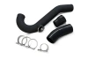 Direct bolt-on replacement
2.5" hot-side piping in wrinkle black finish
Mandrel-bent aluminum construction features significantly improved thermal capacity and 1/3 of the weight when compared to stainless steel alternatives
Includes heavy-duty t-bolt clamps and ultra-resistant 4-ply couplers
Designed for use with all aftermarket or stock intercoolers
CNC-machined TiAL / TurboSmart Race Port TS-0204-1142 flange

CVF Lifetime Warranty
 

IMPROVES PERFORMANCE
Improve the performance of your EcoBoost intercooler by installing a Hot-side Aluminum Intercooler Pipe with TiAL Flange. Replace the restrictive stock hot-side pipe with a mandrel-bent aluminum tube for smoother air flow and impressive good looks.
QUALITY CONSTRUCTION
Manufactured from lightweight 2.5" mandrel-bent aluminum tubing, this Hot-side Intercooler Pipe with TiAL Flange features a CNC-machined BOV flange for use with a TiAL / TurboSmart Race Port BOV. The mandrel bends allow for smooth air flow and the ultra-resistant 4-layer silicone couplers offer enhanced tolerance against heat and pressure.
STRAIGHTFORWARD INSTALLATION
Designed to install easily with basic hand tools, this Hot-side Intercooler Pipe with TiAL Flange requires no extra modifications and should only take you about 30 minutes to swap out your old piping for this upgraded version. Complete with all necessary t-bolt clamps and ultra-resistant couplers, this kit allows for a quick install.
APPLICATION
This product requires either the TiAL Q or TurboSmart Race Port (part number TS-0204-1142) blow off valve for installation.

This part installs on the following vehicles:
2015-2023 Mustang 2.3L engines