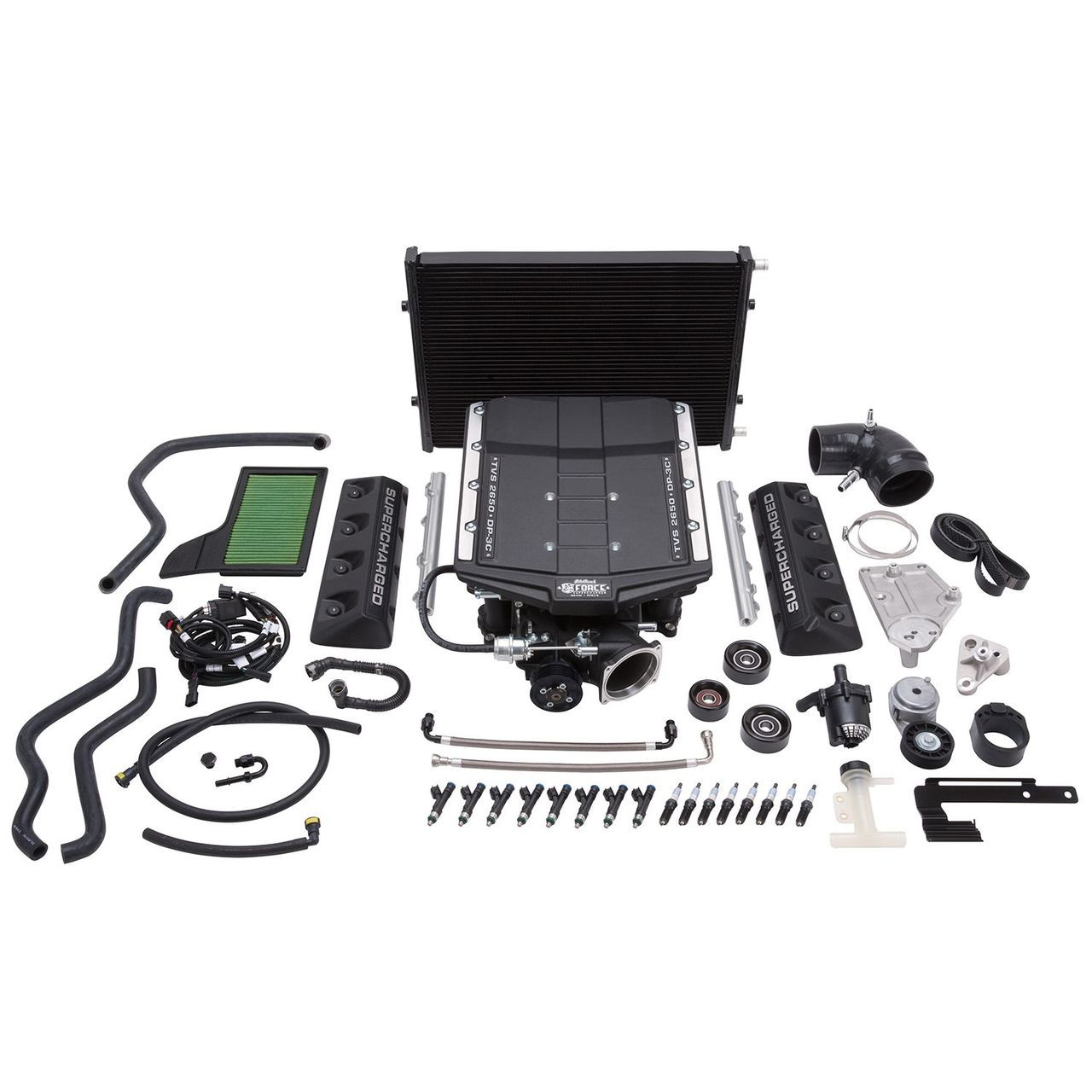 E Force Supercharger For 2015 17 Mustang Gt 50l 2650 Stage 2