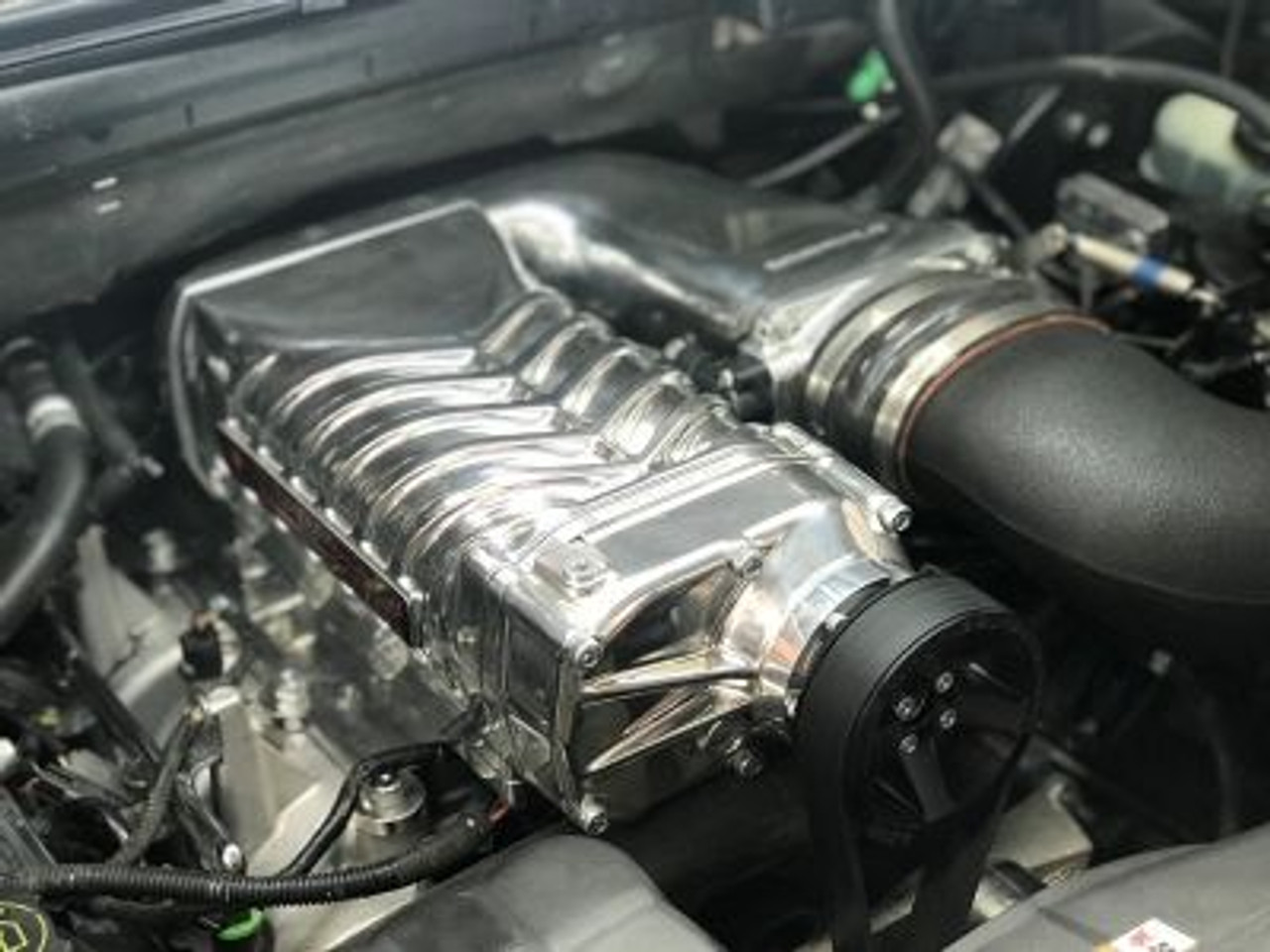 2003 ford lightning supercharger clearance
