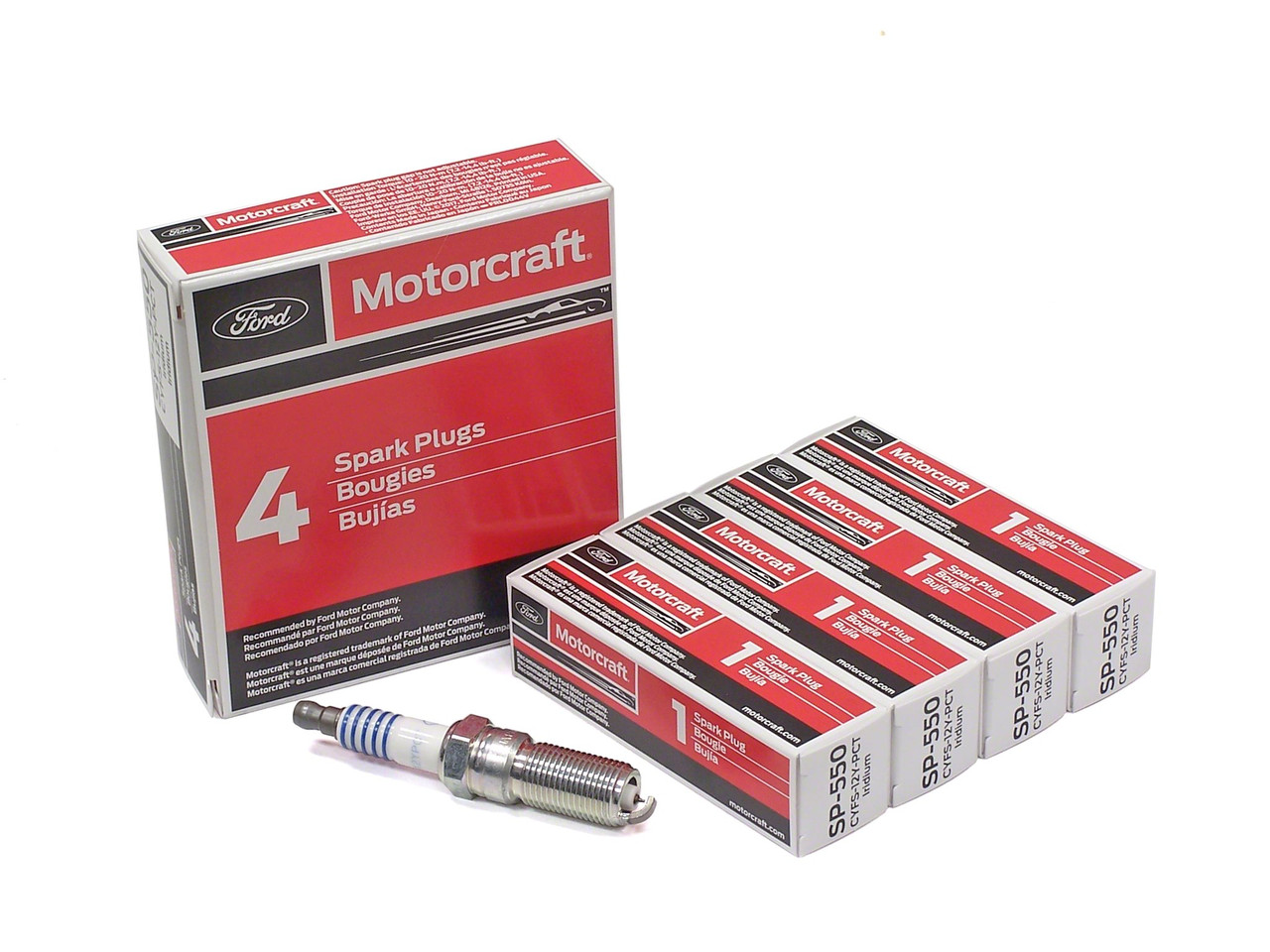 Motorcraft SP-550 Spark Plugs (Set of 6)