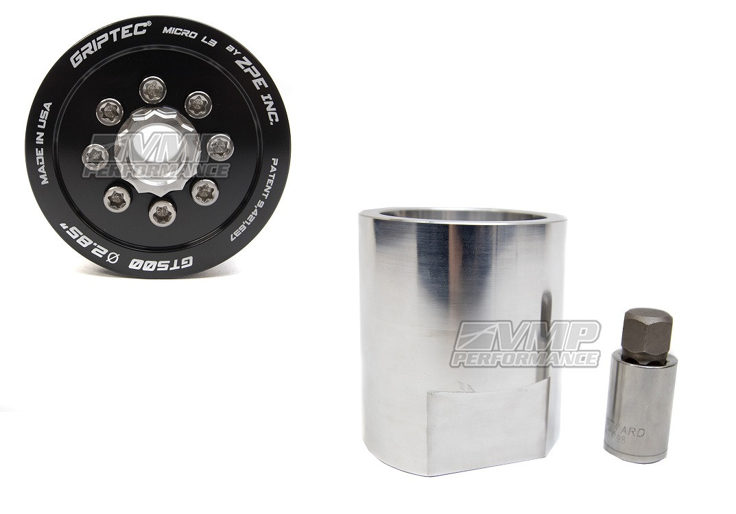 2020 GT500 GRIPTEC SUPERCHARGER PULLEY KIT w/ INSTALL TOOL JDM Engineering