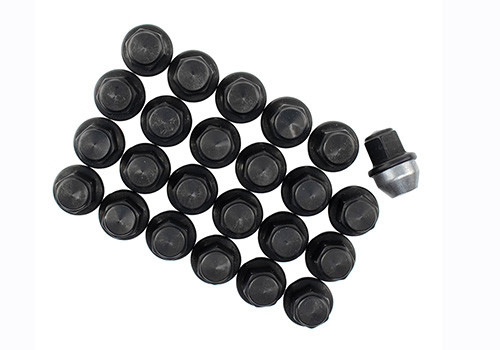 M14★同等品★Nothern Ohio Industrialトレド　ブラック M14 X 1.5 BLACK LUG NUT VEHICLE KIT OF 24 - JDM Engineering