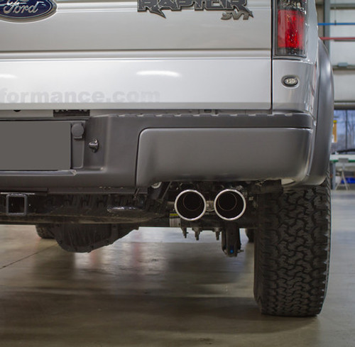 ROUSH 2011-2014 Raptor 6.2L F-150 Catback Exhaust Rear Exit ROUSH 2011-2014 Raptor 6.2L F-150 Catback Exhaust Rear Exit