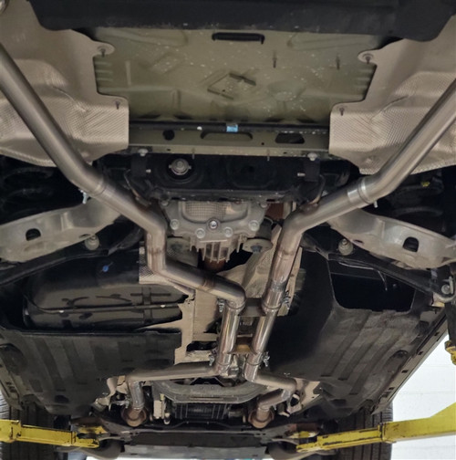 2020+ Explorer ST MRT Full Catback Exhaust System EXTREME quad tip 2020+ Explorer ST MRT Full Catback Exhaust System EXTREME quad tip