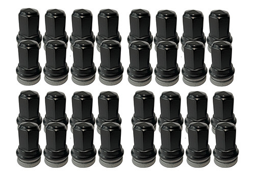 M14★同等品★Nothern Ohio Industrialトレド　ブラック M14 X 1.5 BLACK LUG NUT VEHICLE KIT OF 32 - JDM Engineering