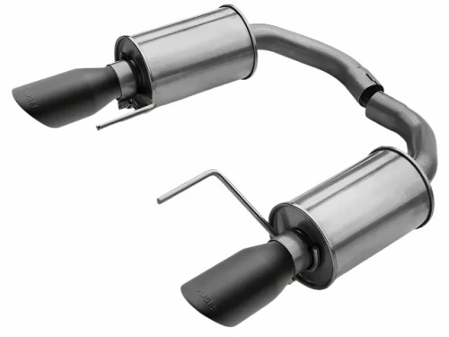 Bring aggressive tone and head-turning style to your 2015-2018 Mustang V6 or EcoBoost with the Roush Performance Black-Tip Axle-Back Exhaust. This premium system is built from high-grade stainless steel and designed for a perfect fit. Featuring dual black 4” tips, it delivers the deep, sporty tone Roush is known for—without compromising comfort in the cabin. Whether you're looking to boost performance or simply upgrade your Mustang's presence on the street, this axle-back system offers an easy, no-weld installation and a factory-quality finish.
