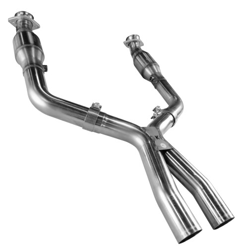 Details
2-1/2" x 2-1/2" Catted Stainless Steel X-Pipe. 2005-2010 Ford Mustang GT 4.6L 3V.
16GA 304 Stainless Steel construction
Ball and socket style connection to Headers
Kooks Performance Cats 400 Cell High Flow Catalytic Converters
Performance Cats not for use on Forced Induction Applications
Requires Kooks Headers with 2-1/2" Collectors
Includes X-Pipe Clamps
2-1/2" Outlet connects to OEM exhaust re-using OEM Clamps(Not Included)