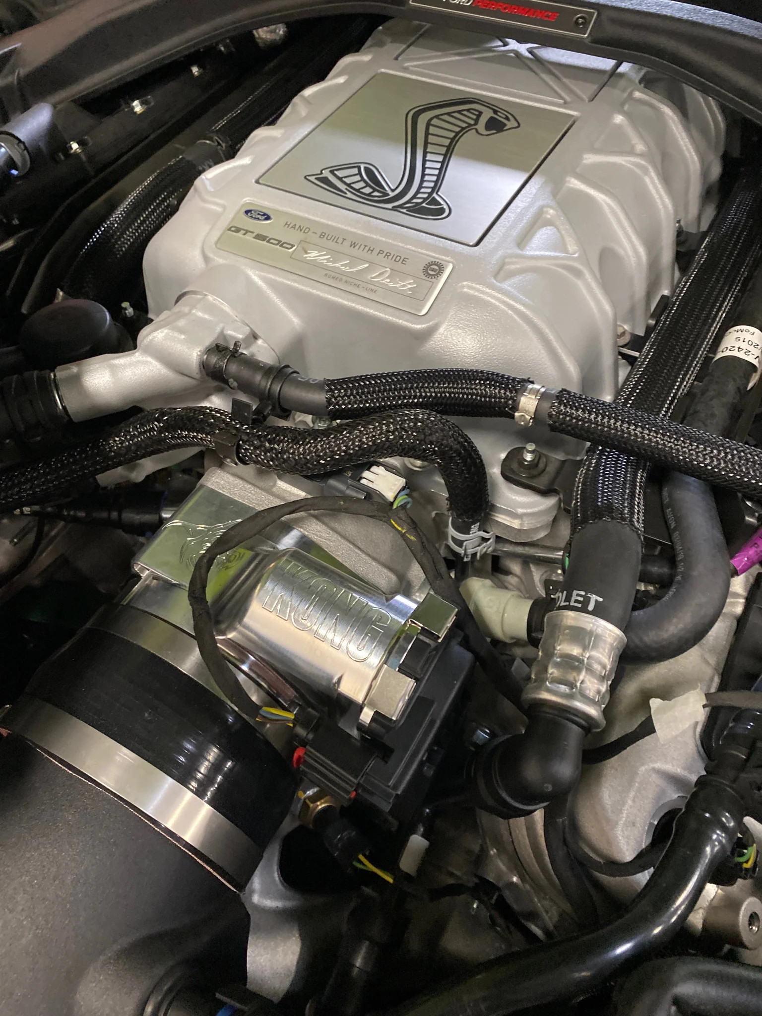 KONG Performance 108mm 2020+ GT500/Raptor R Throttle body - JDM Engineering
