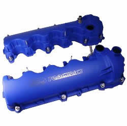 Blue 3V Cam Covers By Ford PERFORMANCE - JDM Engineering