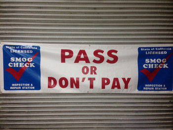 SALE Pass or Don't Pay Inspection and Repair Station | 3 x 10