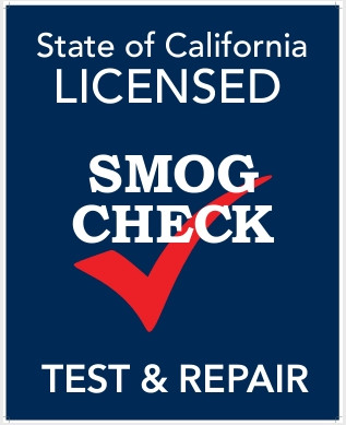 Sign - State of California Licensed Smog Check Test & Repair (24