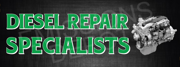 Diesel Repair Specialist | Vinyl Banner
