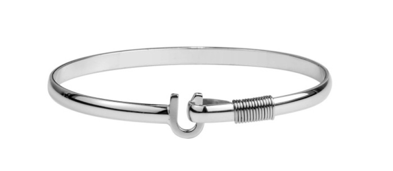 Silver and Brass Hook Bracelet