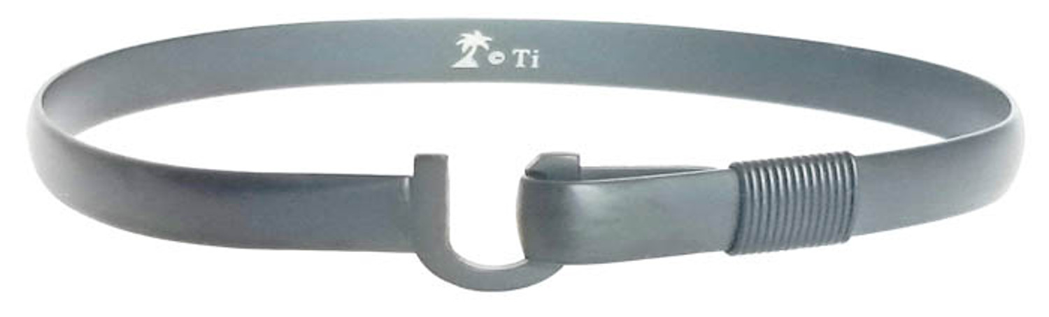 The Hook Company 4mm Chocolate Titanium Original Hook Bracelet