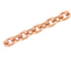 Gold Chains: Rolo Cable Rose Gold Chain 1.38mm