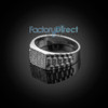 White Gold Watchband Design Baby Ring