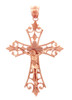 Rose Gold Crucifix Pendant - The Agape Crucifix