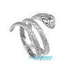 Sterling Silver Rolling Snake Ring