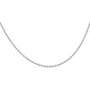 Sterling Silver Italian Round Bead Link Chain 2.2 mm