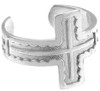Silver Cross Toe Ring