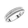 White Gold Diamond Wedding Band For Him