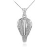 Sterling Silver Air Balloon Pendant Necklace