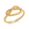 Gold Knot Promise Ring