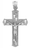 Sterling Silver Crucifix Pendant Necklace- The Crosses Crucifix