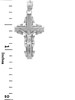 Sterling Silver Crucifix Pendant Necklace- The Triumph Crucifix