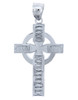 Sterling Silver Irish Celtic Cross Pendant