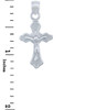 Silver Crucifix Pendant - The Star Crucifix