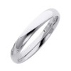 White Gold Classic Comfort Fit Wedding Band 3MM