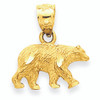 Gold Bear Pendant