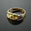 Yellow Gold Boy`s Nugget Ring