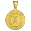 US Air Force Gold Coin Pendant