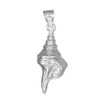 Sterling Silver Conch Shell Pendant Necklace